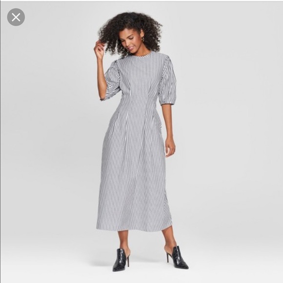 Who What Wear Dresses & Skirts - NWT—Striped maxi dress!